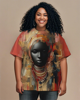 black girl Women's Plus Size T-shirts