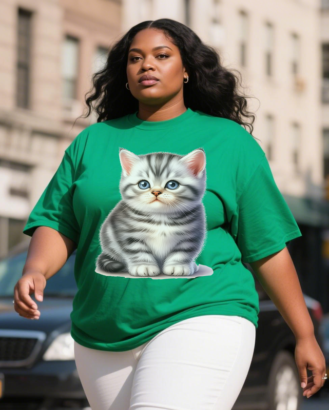 Adorable pets Women's Plus Size T-shirts