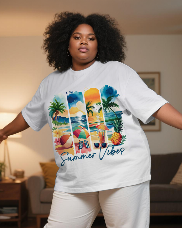 black girl Women's Plus Size T-shirts