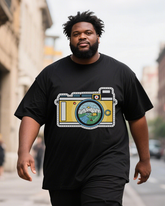 Men's Plus Size Short Sleeve T-Shirt