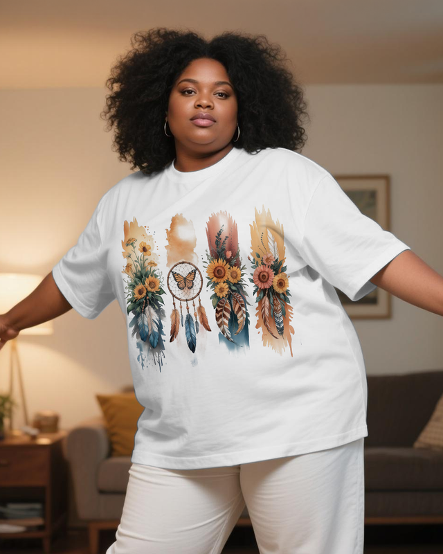 black girl Women's Plus Size T-shirts