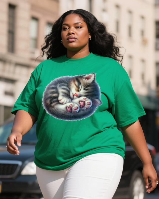 Adorable pets Women's Plus Size T-shirts