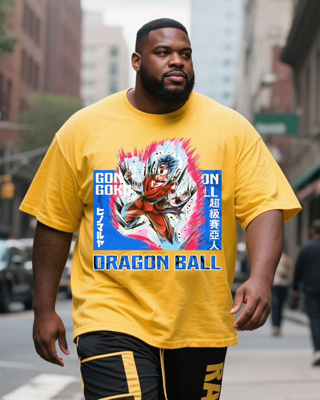 Dragon Ball Plus Size Short Sleeve T-Shirt