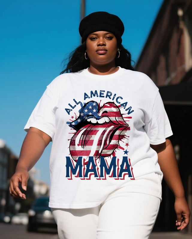 The Fourth of July Women's Plus Size T-shirts