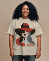 black girl Women's Plus Size T-shirts