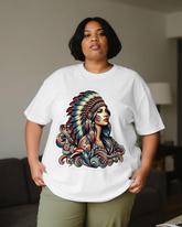 black girl Women's Plus Size T-shirts