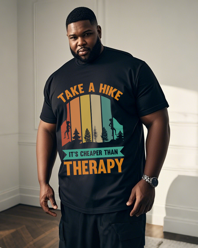 Men's Plus Size Short Sleeve T-Shirt