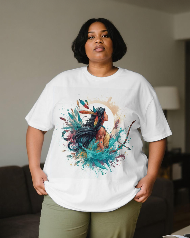 black girl Women's Plus Size T-shirts