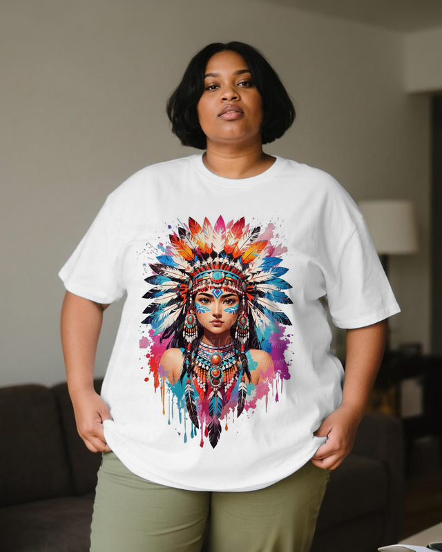 black girl Women's Plus Size T-shirts