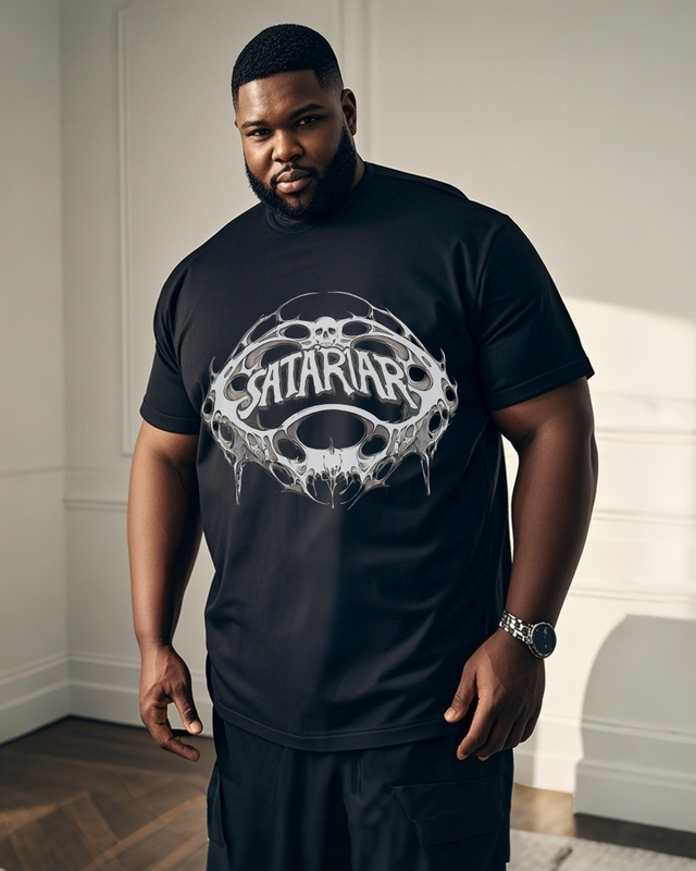 Men's Plus Size Short Sleeve T-Shirt