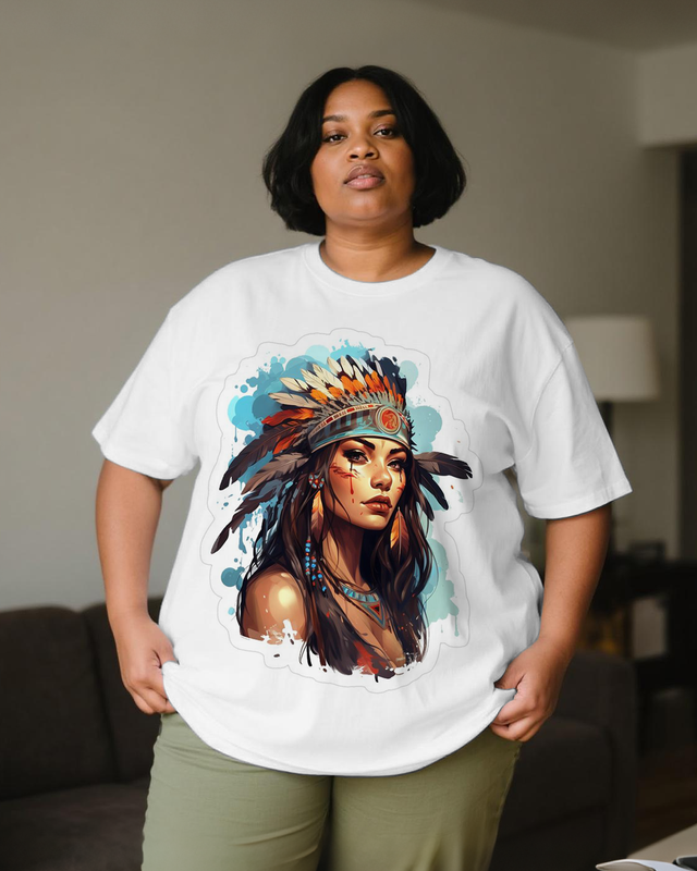 black girl Women's Plus Size T-shirts