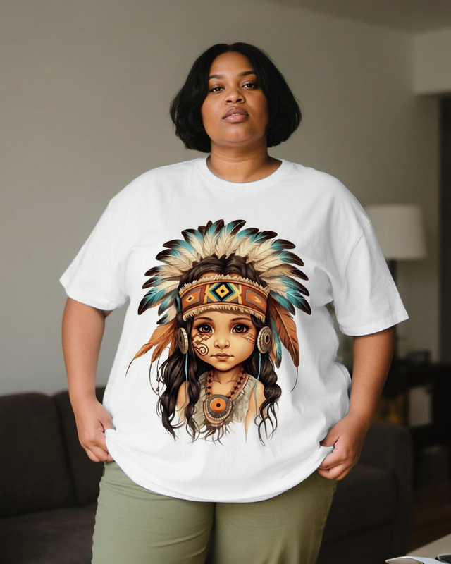 black girl Women's Plus Size T-shirts