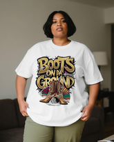 black girl Women's Plus Size T-shirts