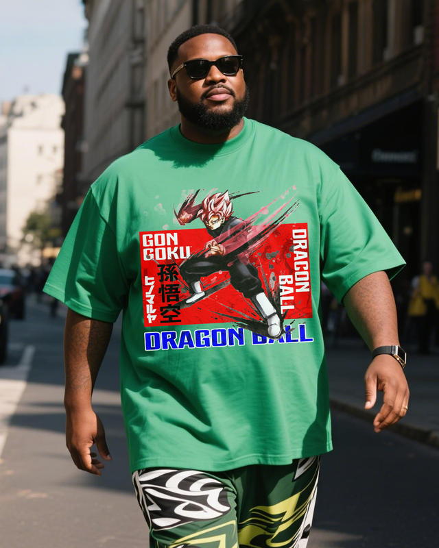 Dragon Ball Plus Size Short Sleeve T-Shirt