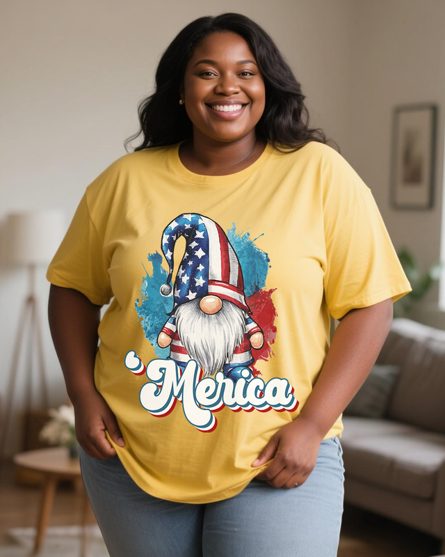 The Fourth of July Women's Plus Size T-shirts