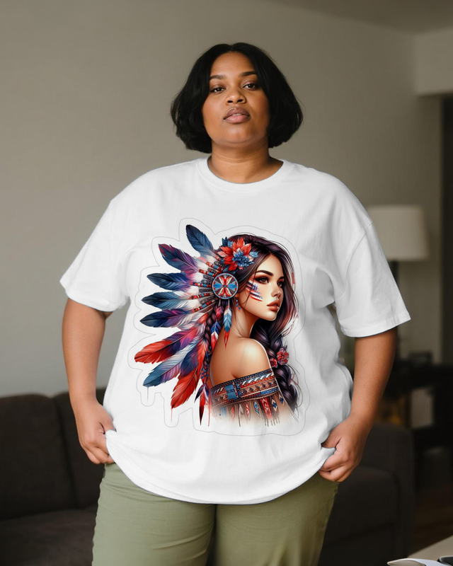 black girl Women's Plus Size T-shirts