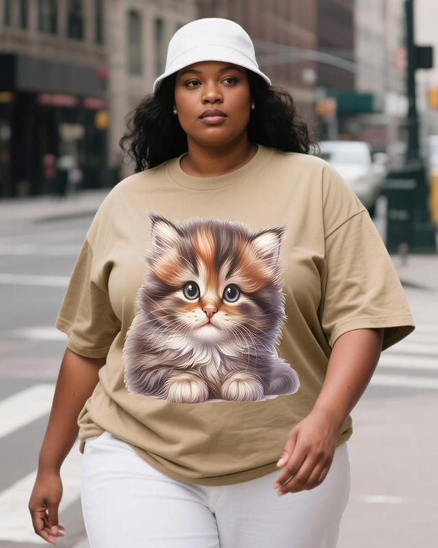 Adorable pets Women's Plus Size T-shirts
