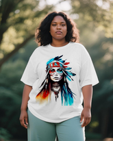 black girl Women's Plus Size T-shirts