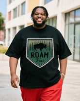Men's Plus Size Short Sleeve T-Shirt