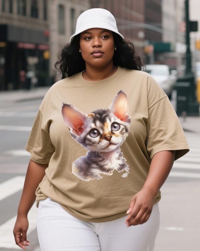 Adorable pets Women's Plus Size T-shirts