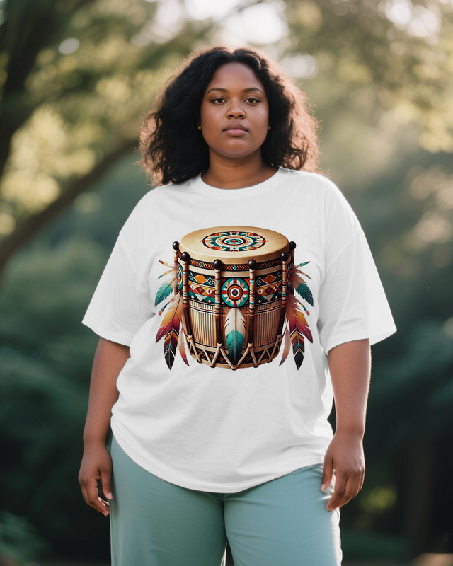 black girl Women's Plus Size T-shirts