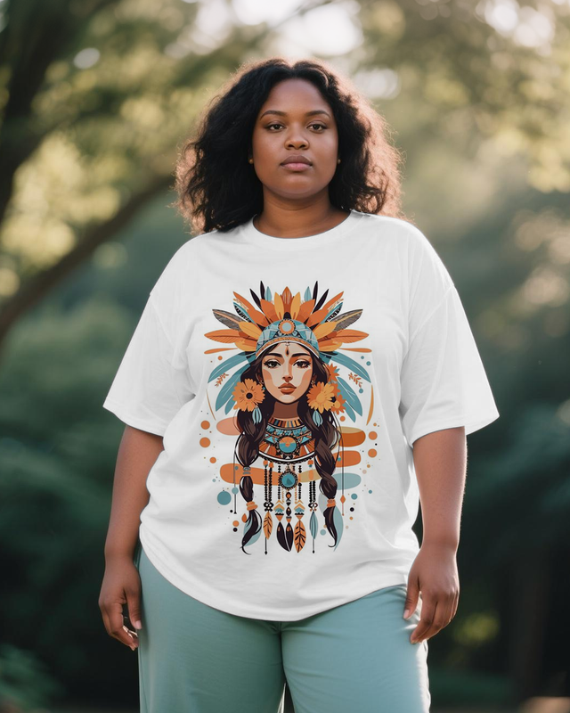black girl Women's Plus Size T-shirts