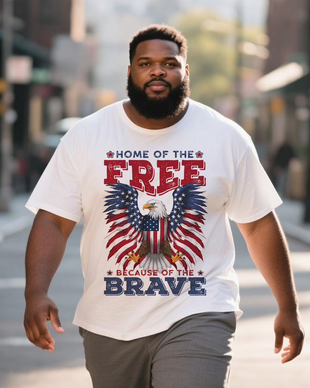 The Fourth of July Plus Size Short Sleeve T-Shirt