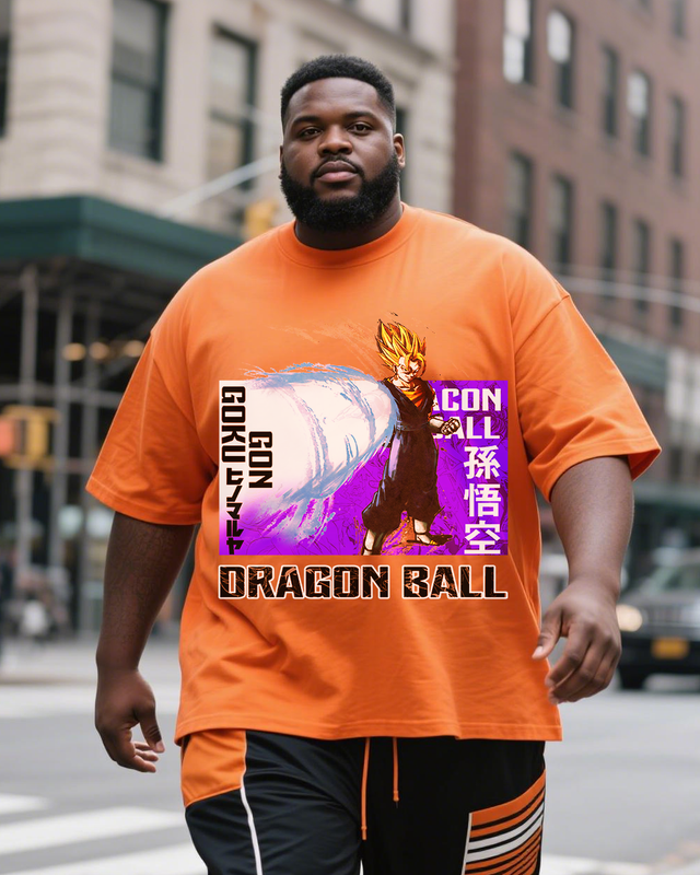 Dragon Ball Plus Size Short Sleeve T-Shirt