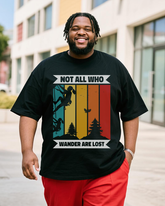 Men's Plus Size Short Sleeve T-Shirt