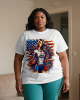 black girl Women's Plus Size T-shirts