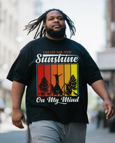 Men's Plus Size Short Sleeve T-Shirt