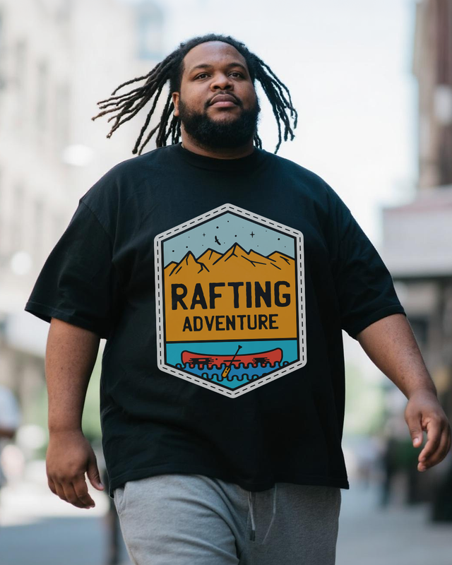 Men's Plus Size Short Sleeve T-Shirt