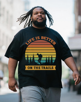 Men's Plus Size Short Sleeve T-Shirt