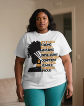 black girl Women's Plus Size T-shirts