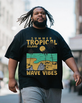 Men's Plus Size Short Sleeve T-Shirt