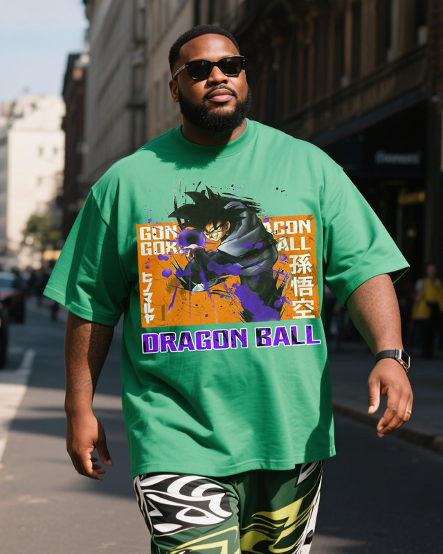 Dragon Ball Plus Size Short Sleeve T-Shirt