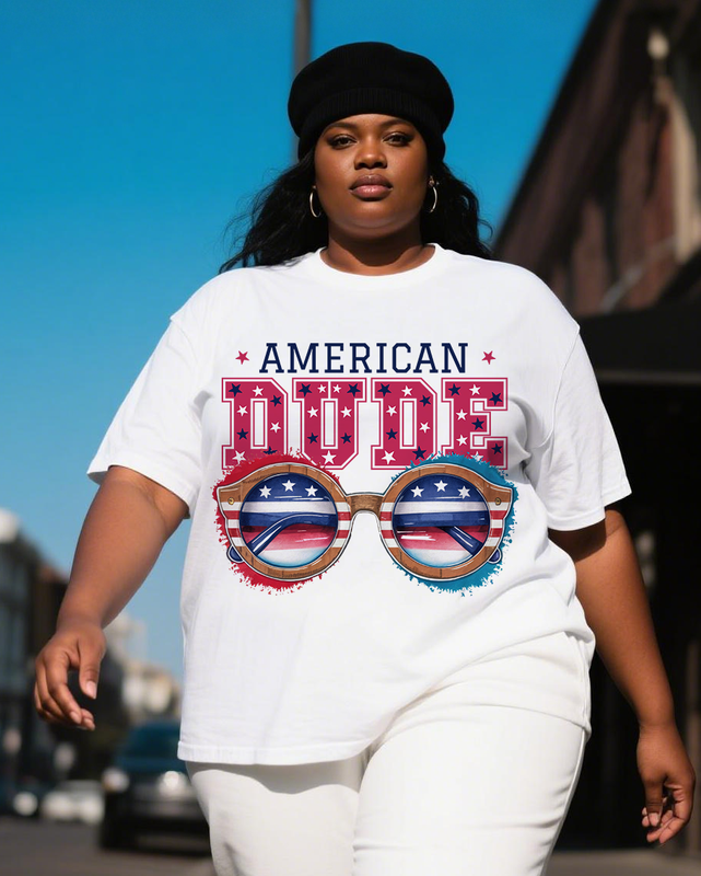 The Fourth of July Women's Plus Size T-shirts