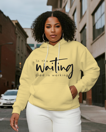 Women's Plus Size  Long Sleeve Hoodie