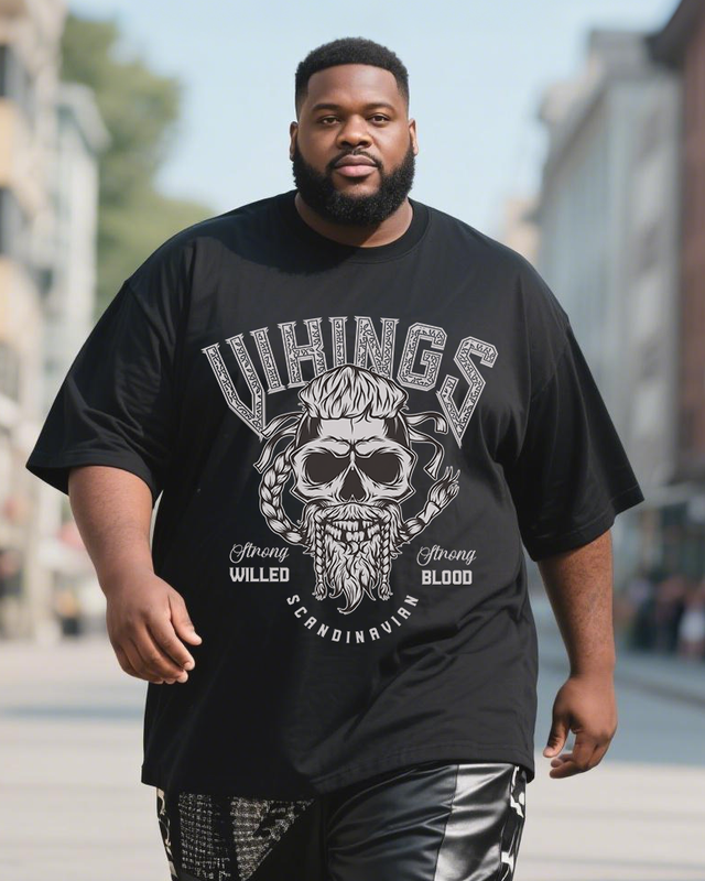Asgaard Men's Plus Size Short Sleeve T-Shirt