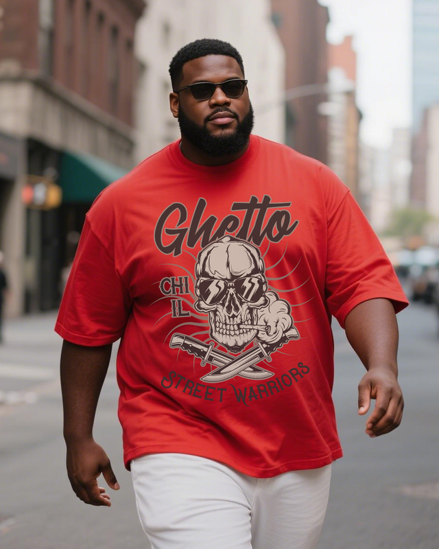 Bandidas-font Men's Plus Size Short Sleeve T-Shirt