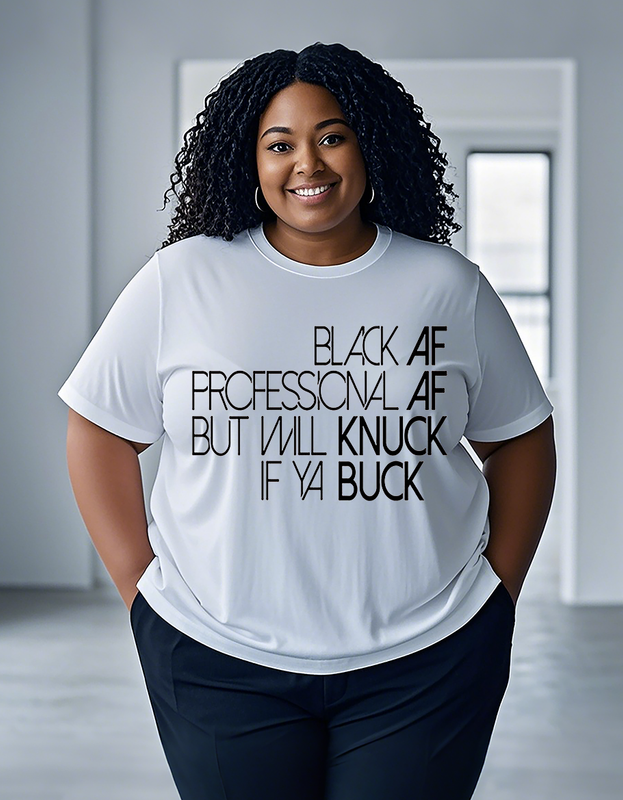 Black Af Women's Plus Size T-shirts