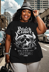 Black Clover Women's Plus Size T-shirts