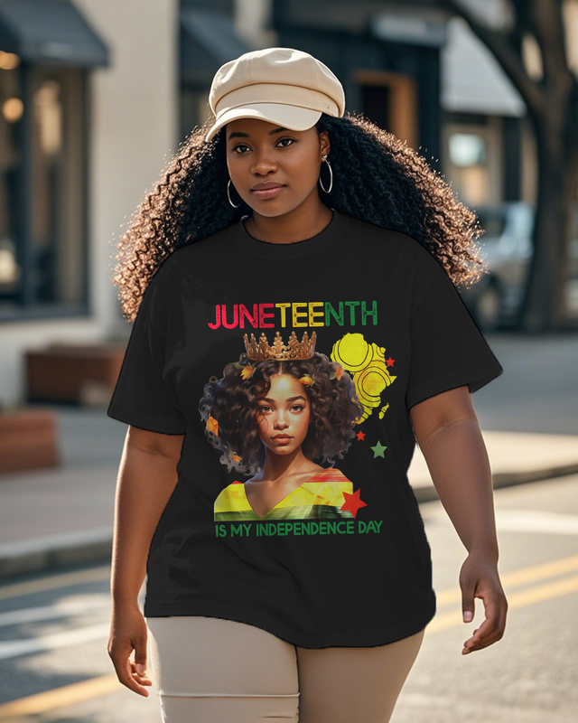 Black girl Women's Plus Size T-shirts