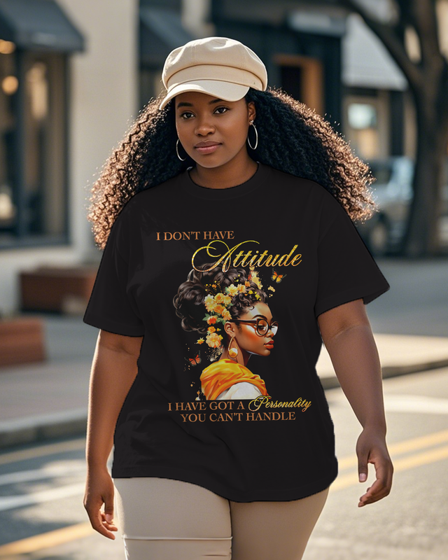 Black girl Women's Plus Size T-shirts