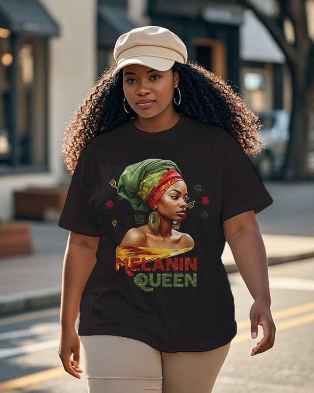 Black girl Women's Plus Size T-shirts