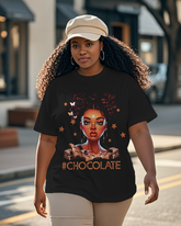 Black girl Women's Plus Size T-shirts