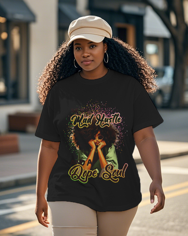 Black girl Women's Plus Size T-shirts