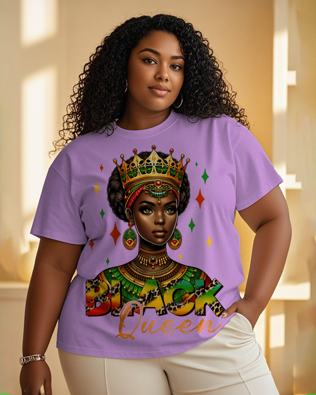 Black girl Women's Plus Size T-shirts