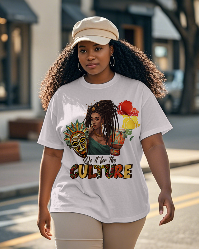 Black girl Women's Plus Size T-shirts