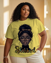 Black girl Women's Plus Size T-shirts